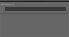 Desktop Screenshot of halfmoonmotelmi.com