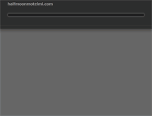 Tablet Screenshot of halfmoonmotelmi.com